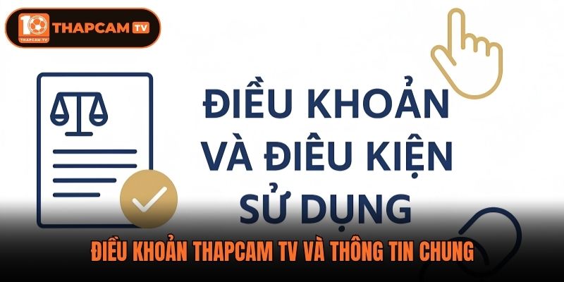 Điều khoản Thapcam TV và thông tin chung