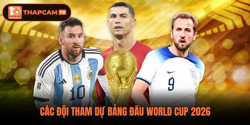 Các đội tham dự bảng đấu World Cup 2026