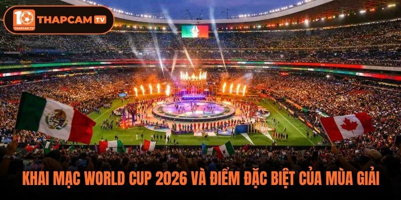 Khai Mạc World Cup 2026 Và Điểm Đặc Biệt Của Mùa Giải