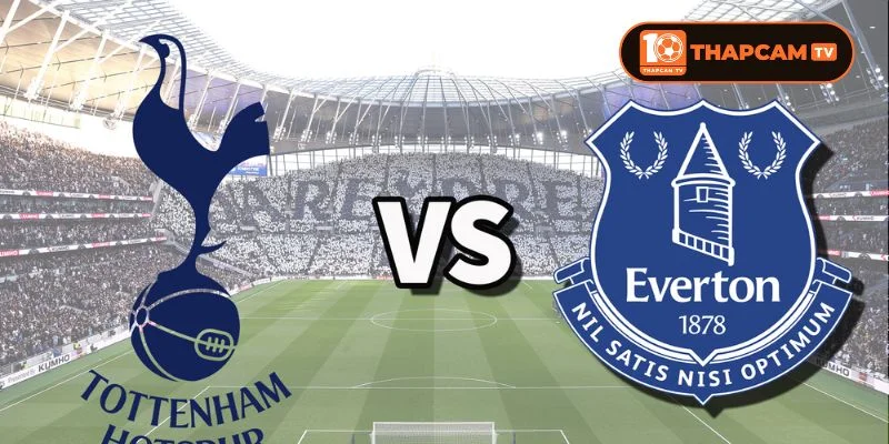Everton có vị trí cao hơn đôi chút so với Tottenham trên BXH.