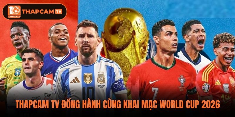 ThapCam TV đồng hành cùng khai mạc World Cup 2026