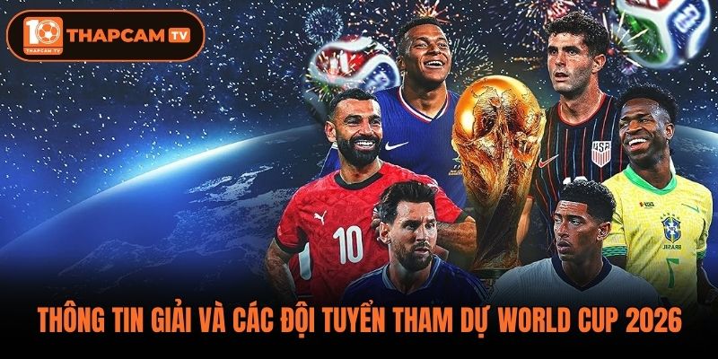 Thông tin giải và các đội tuyển tham dự World Cup 2026