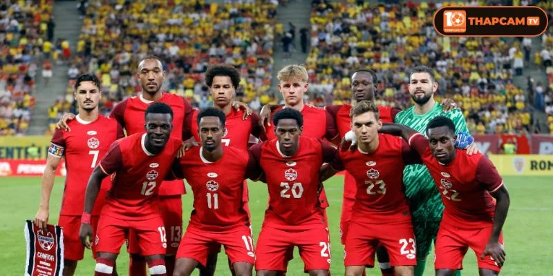 Chi tiết các vị trí kèm số áo dự kiến trong đội hình tuyển Canada World Cup 2026.