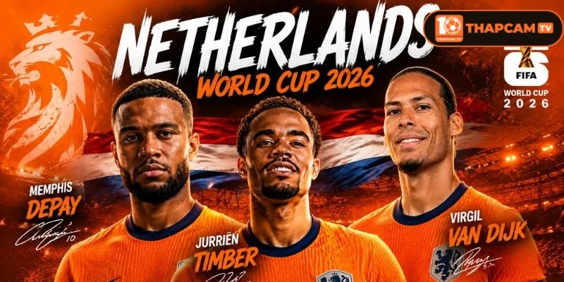 Đội Hình Tuyển Hà Lan World Cup 2026: Ngựa Ô Hạng Nặng