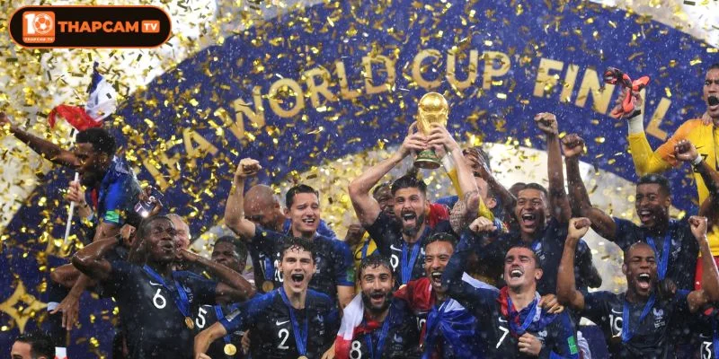 Đội Tuyển Vô Địch World Cup qua các kỳ có nhiều kỷ lục bứt phá.