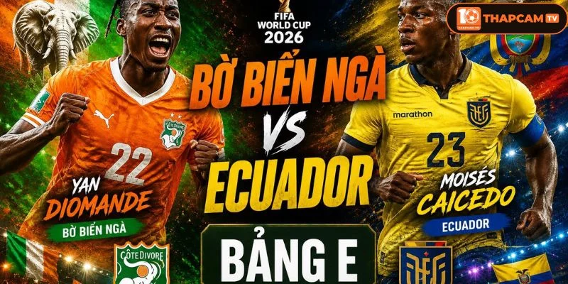 Soi kèo nhà cái Bờ Biển Ngà vs Ecuador tại bảng D sẽ là trận đấu khó đoán, kịch tính.