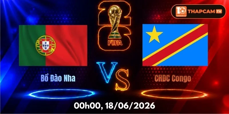 Soi Kèo Nhà Cái Bồ Đào Nha Vs CHDC Congo – 00h00, Ngày 18/06