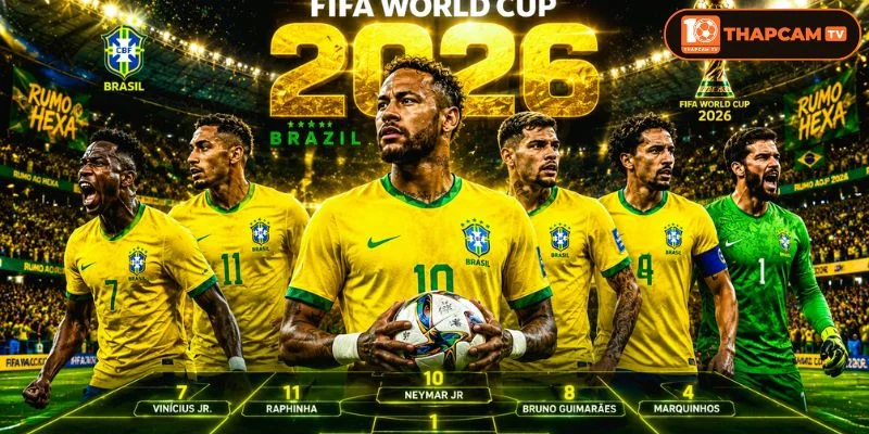 Đội tuyển Brazil đến với World Cup 2026 với sự đầu tư rất kỹ càng.