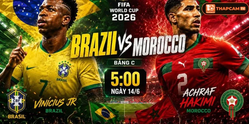 Soi kèo nhà cái Brazil vs Marocco tại bảng C không có sự chênh lệch quá lớn.