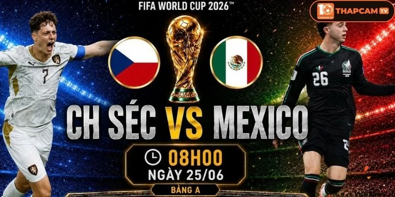 Soi kèo nhà cái CH Séc vs Mexico từ ThapCam TIVI hé lộ nhiều thông tin thú vị.