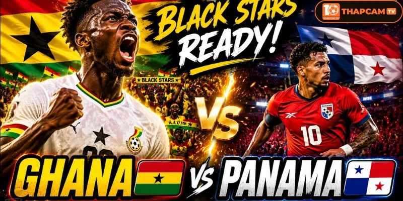 Lịch sử đối đầu Ghana vs Panama chưa từng có trận đối đầu chính thức.