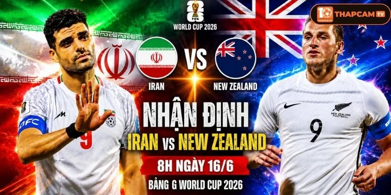 Soi kèo nhà cái Iran vs New Zealand tại bảng G là kèo đấu không cân sức.