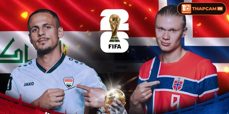 Lịch sử đối đầu Iraq vs Na Uy chưa từng gặp mặt.