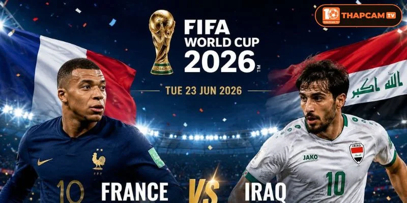 Soi kèo nhà cái Pháp vs Iraq là kèo đấu không cân sức tại bảng I. 