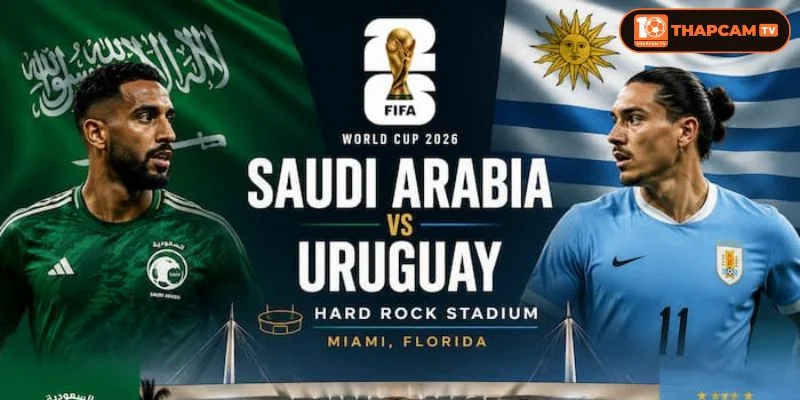 Lịch sử đối đầu Saudi Arabia vs Uruguay không có nhiều thông tin đáng quan tâm.