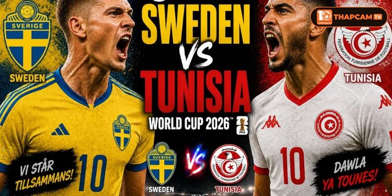 Soi kèo nhà cái Thụy Điển vs Tunisia từ ThapCam TIVI hé lộ nhiều thông tin thú vị.