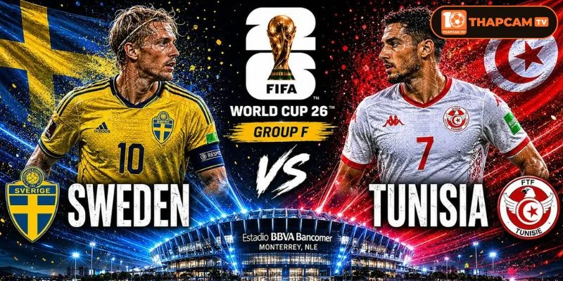 Cả Thụy Điển và Tunisia đều ra sân với đội hình sẵn sàng nhất.