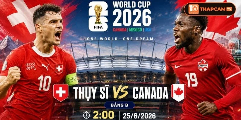  Lịch sử đối đầu Thụy Sĩ vs Canada không có nhiều tư liệu tham khảo chính thức.