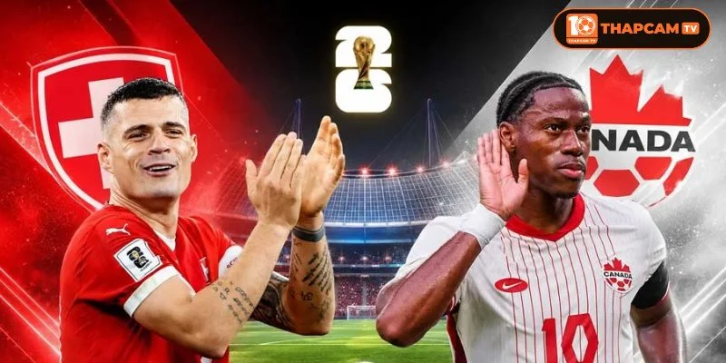 Soi kèo nhà cái Thụy Sĩ vs Canada từ ThapCam TIVI hé lộ nhiều thông tin thú vị.