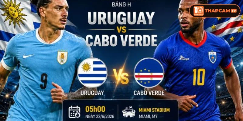 Soi kèo nhà cái Uruguay vs Cabo Verde là kèo đấu đầy khắc nghiệt tại bảng H. 