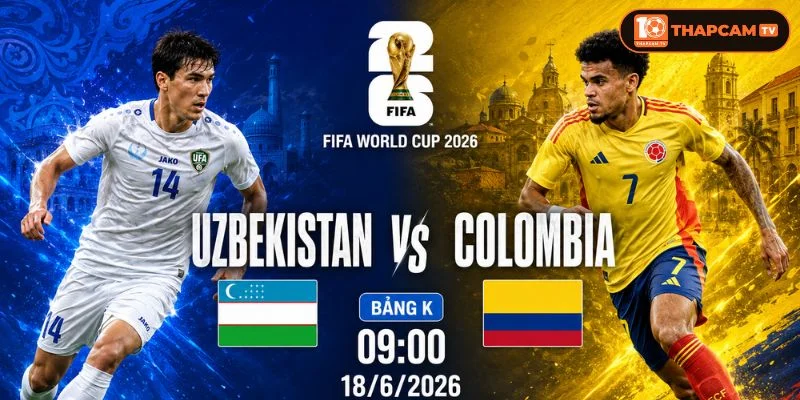 Soi kèo nhà cái Uzbekistan vs Colombia tại bảng K là kèo đấu dự đoán có nhiều biến số.