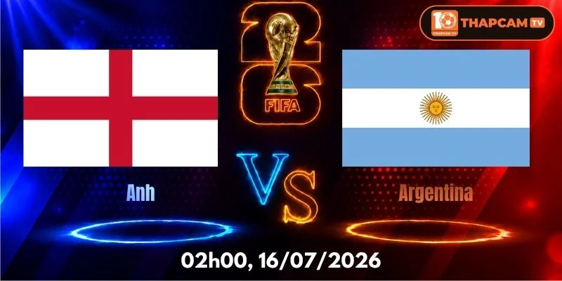 Soi Kèo Nhà Cái Anh Vs Argentina  – 02h00, Ngày 16/07