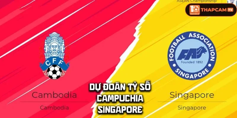 Soi kèo nhà cái Campuchia vs Singapore từ ThapCam TIVI hé lộ nhiều thông tin thú vị.