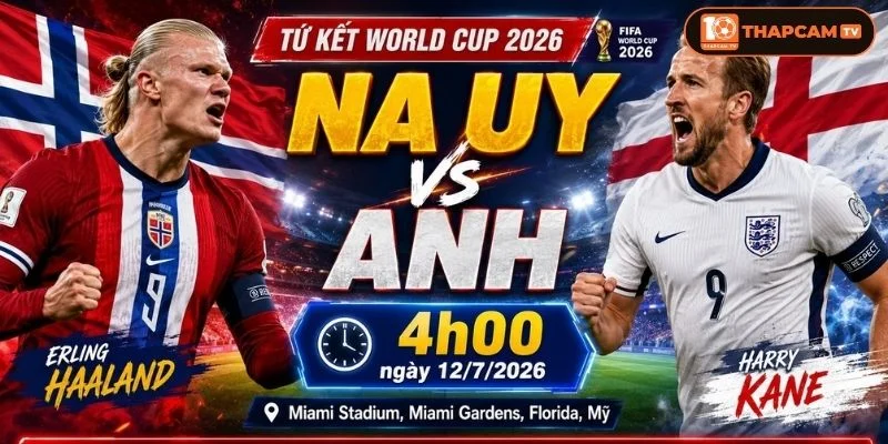 Na Uy đã sẵn sàng cho chiếc vé vượt qua vòng Tứ kết  tại World Cup 2026.