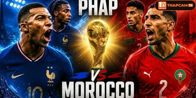  Lịch sử đối đầu Pháp vs Morocco không có nhiều tư liệu mang tính tham khảo.