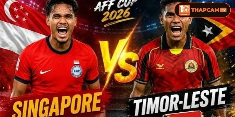 Soi kèo nhà cái Singapore vs Đông Timo là kèo đấu mở màn bảng B của ASEAN CUP 2026. 