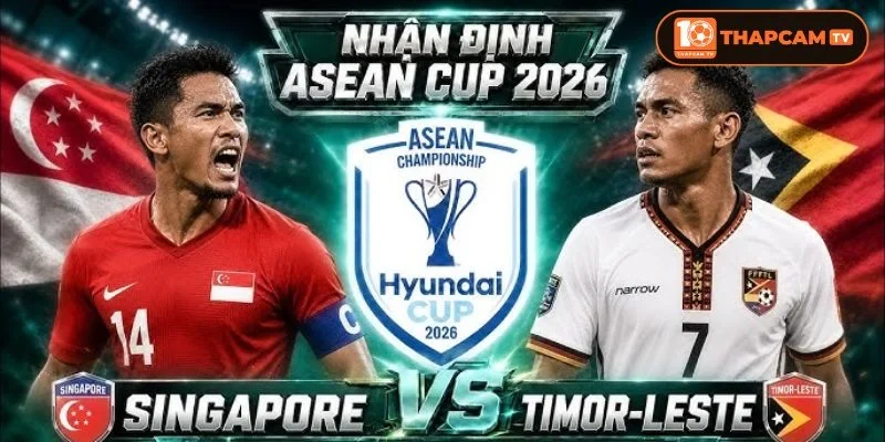 Soi kèo nhà cái Singapore vs Đông Timo từ ThapCam TIVI hé lộ nhiều thông tin thú vị.