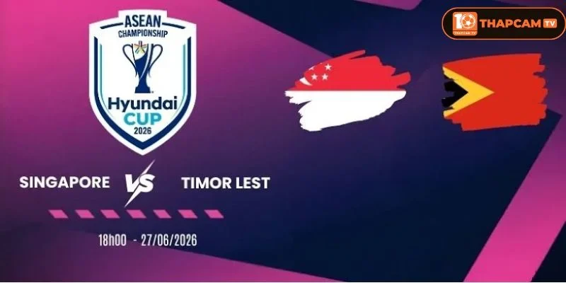  Lịch sử đối đầu Singapore vs Đông Timo cho thấy hai đội bóng có nhiều duyên nợ.